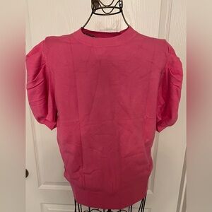 Elegant Pink Cowl Neck Sweater